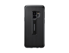Луксозен твърд гръб Hybrid Protective Stand Cover оригинален EF-RG960 за Samsung Galaxy S9 G960 черен